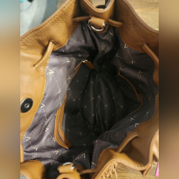 Vince Camuto Sunni Fringe Backpack - Picture 6 of 10